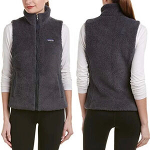 Patagonia Los Gatos Fleece Jacket Vest Fuzzy
Teddy Sherpa in Smolder Blue Medium